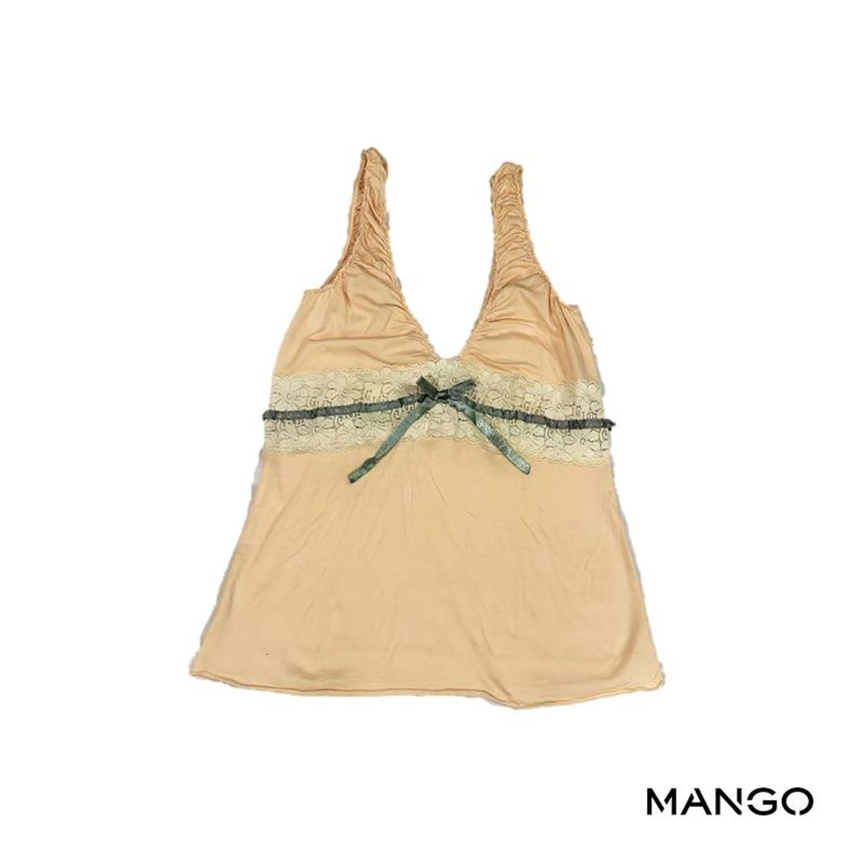 Mango Shirt Wanita orange yellow